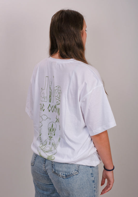 T-shirt 420 branca - DILE