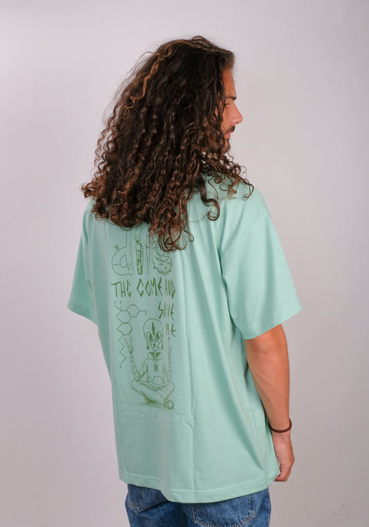 T-shirt 420 verde - DILE