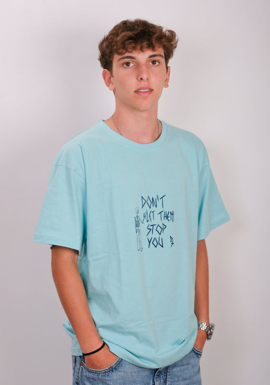 T-shirt Graffo azul - DILE