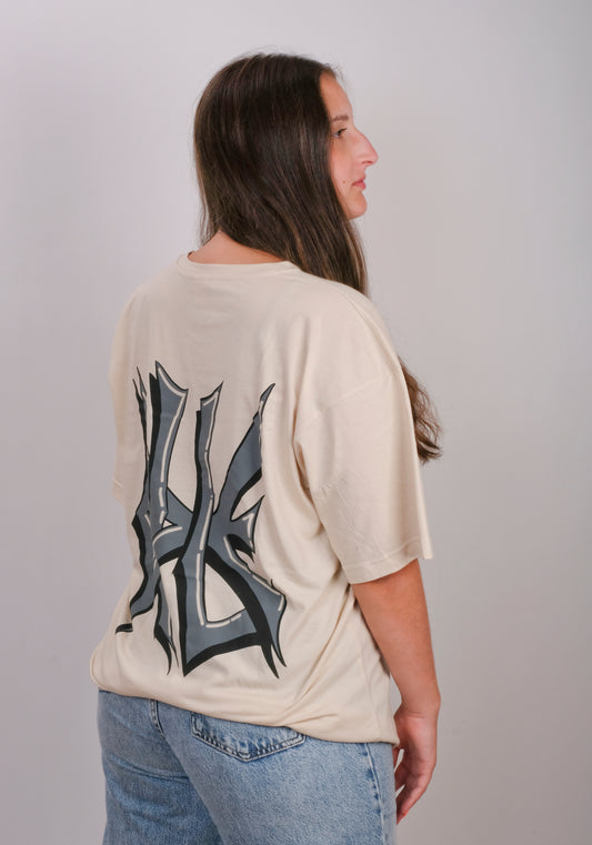 T-shirt Graffo bege - DILE