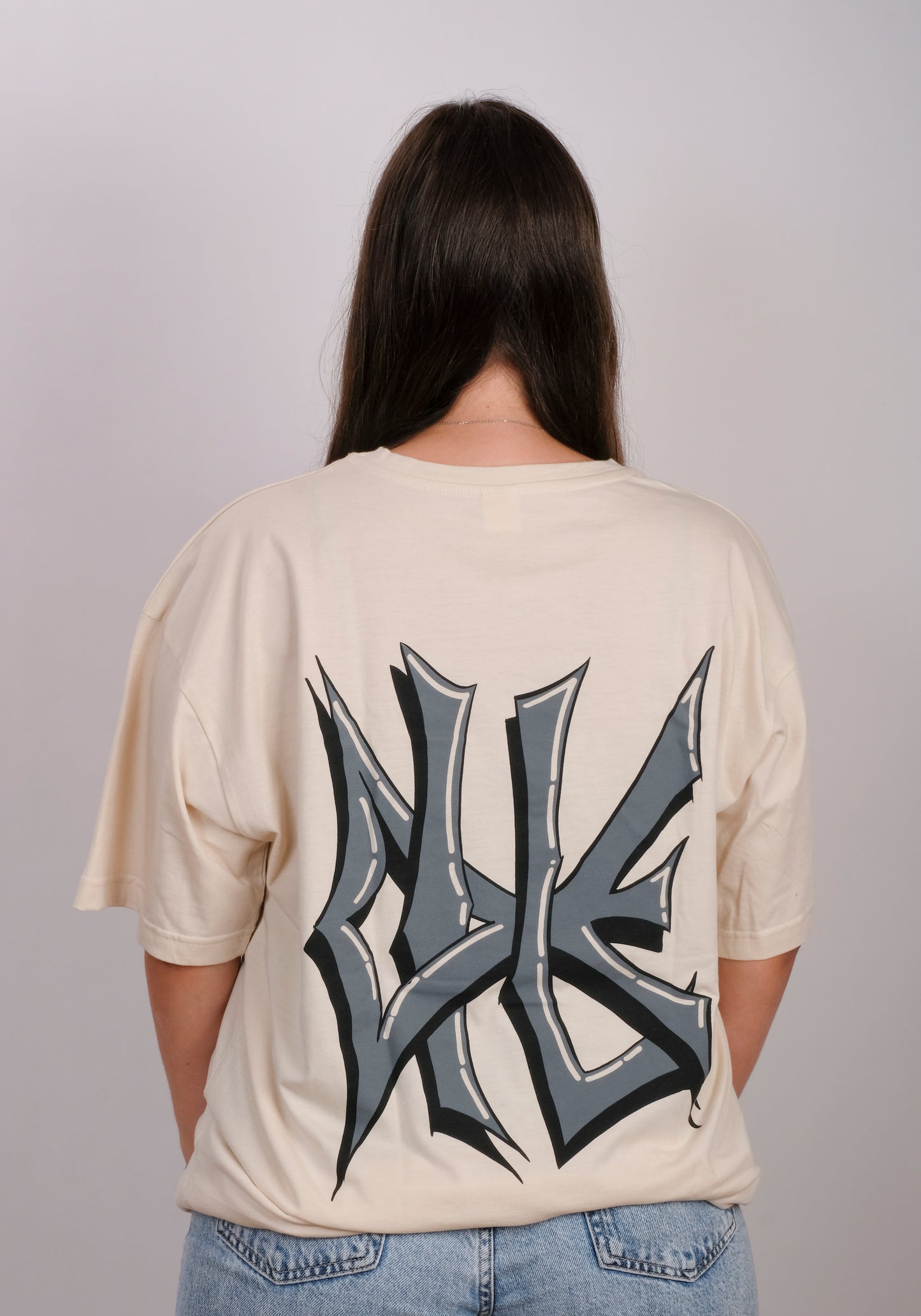 T-shirt Graffo bege