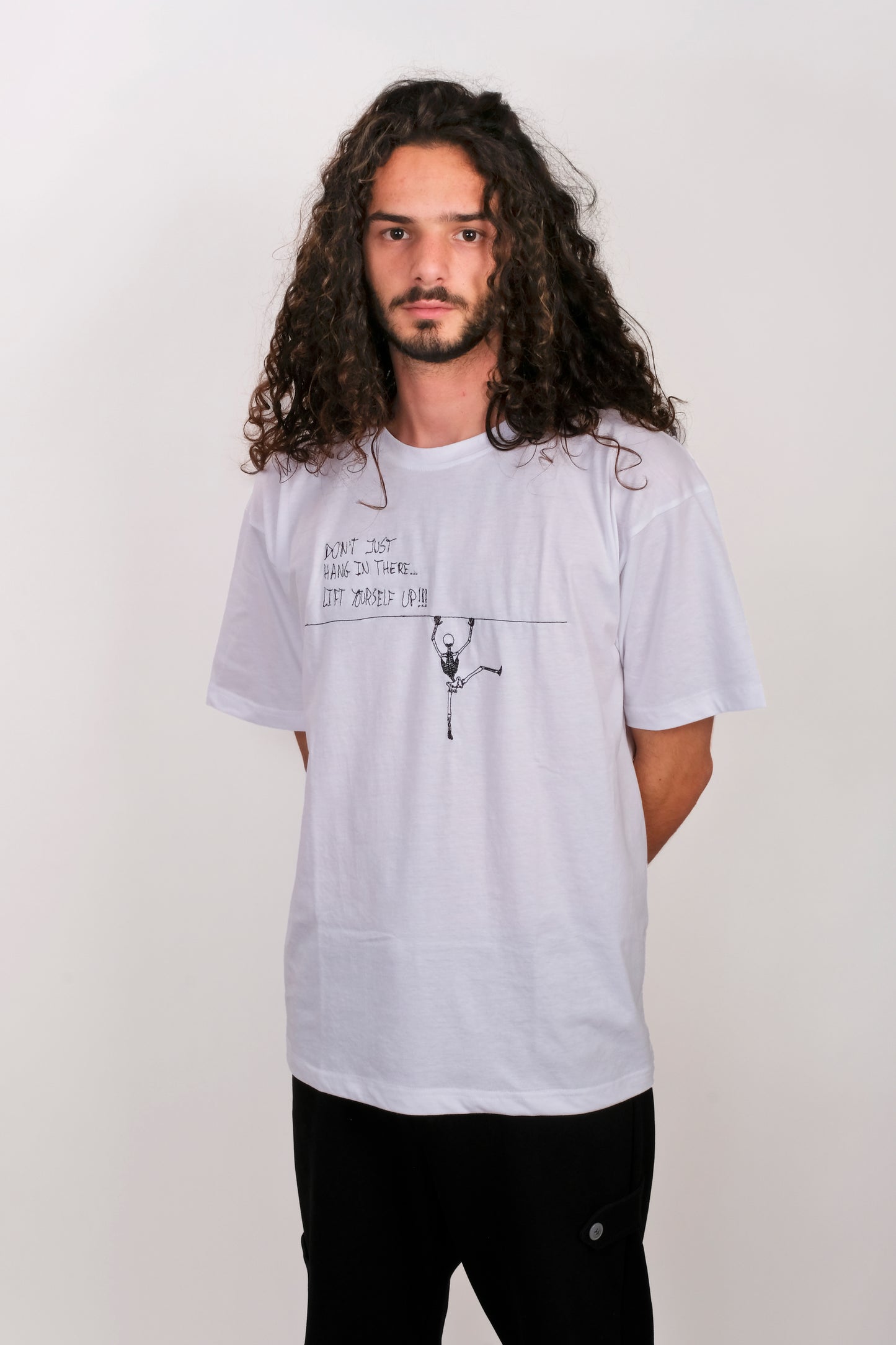 T-shirt oversize hang in there - DILE