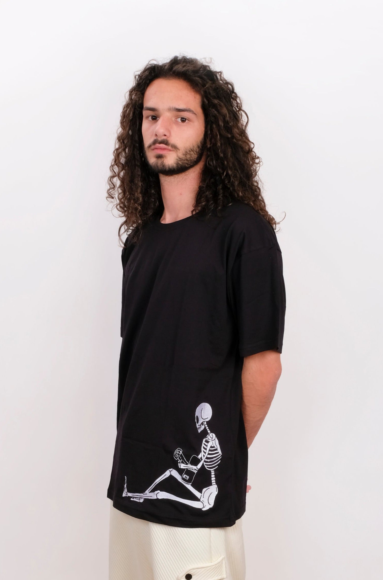 T-shirt oversize guitarrista - DILE