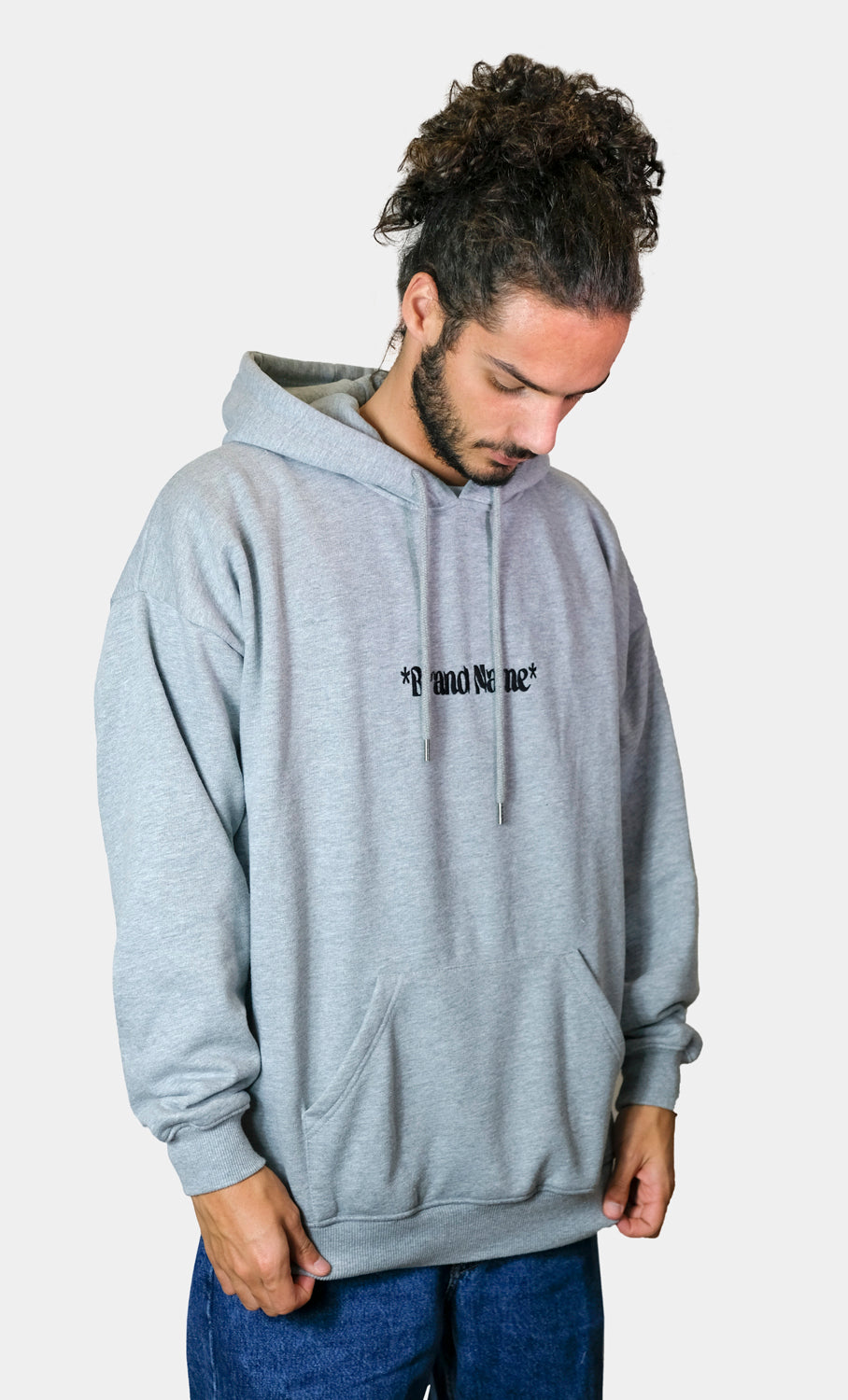 Hoodie oversize dumb motivation bordado - DILE