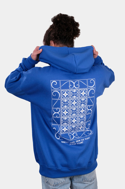 Hoodie oversize Azulejo - DILE