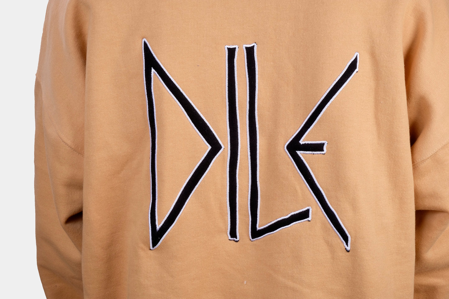 Sweatshirt oversize bege - DILE