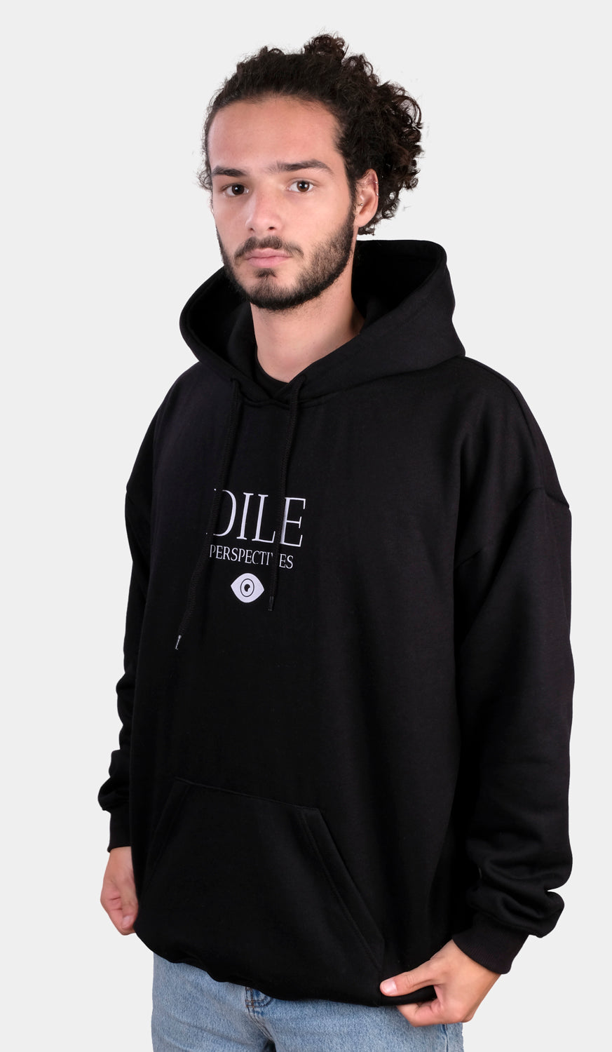 Hoodie oversize perspective - DILE