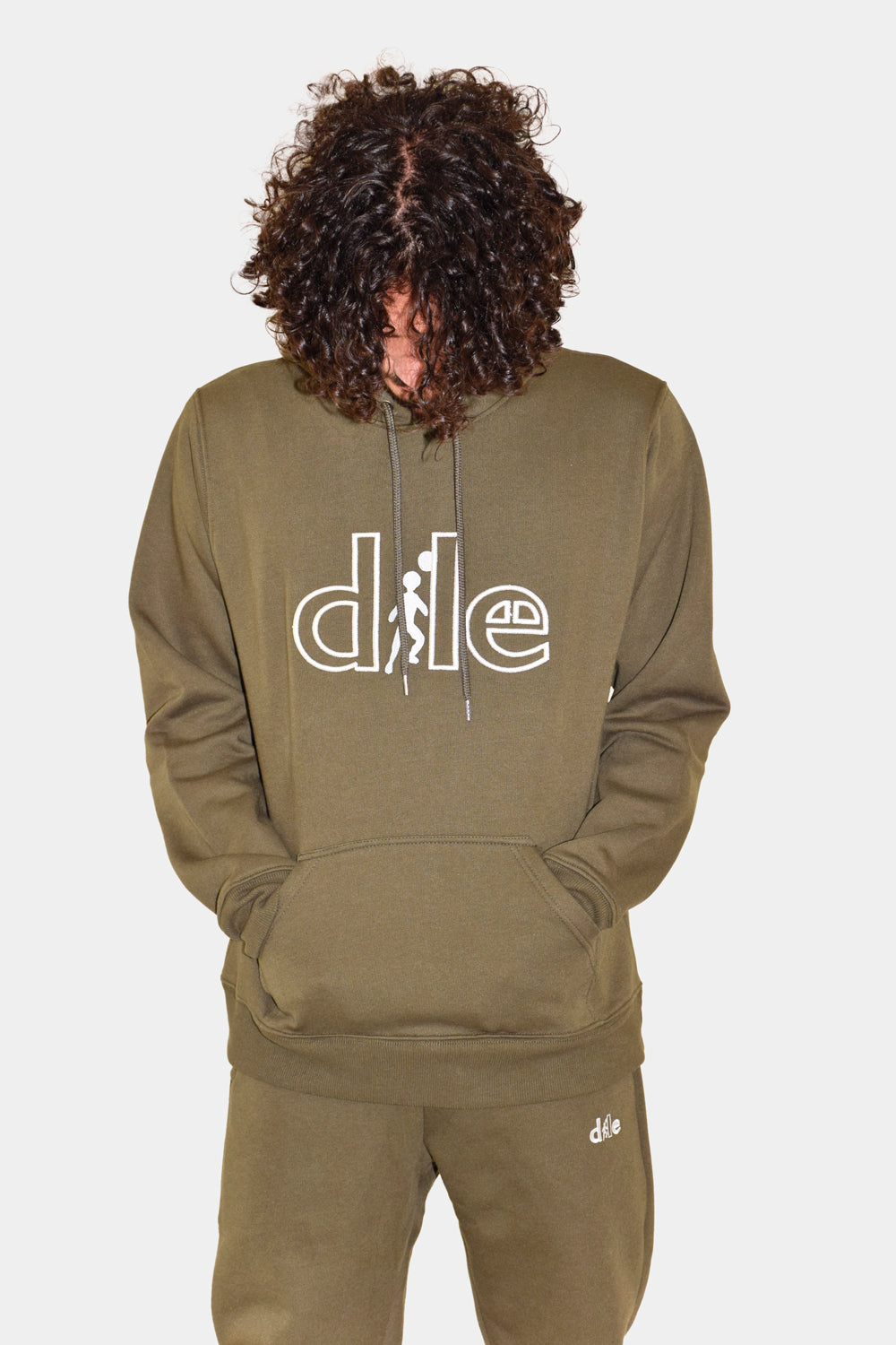 Hoodie logotipo bordado - dile