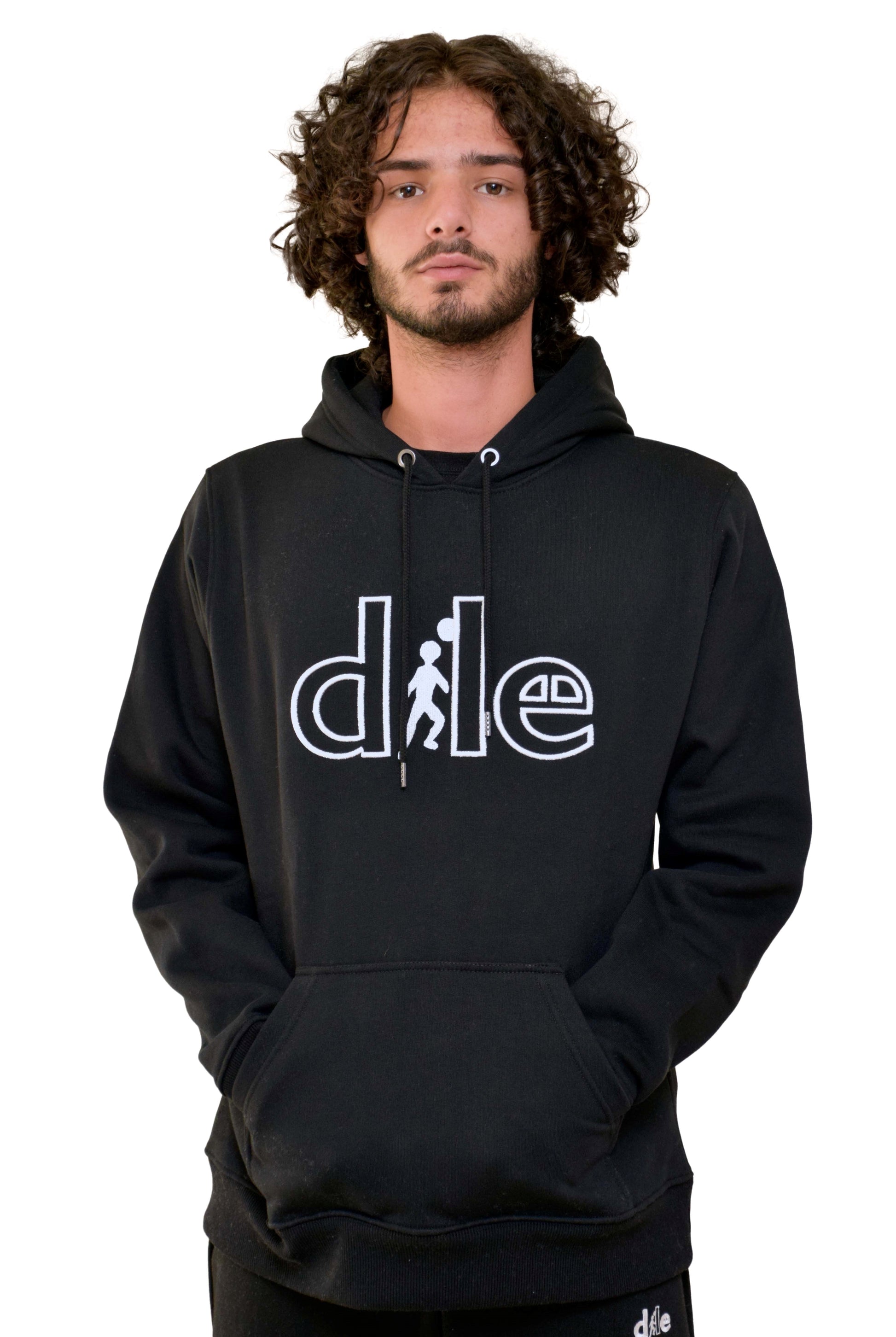 Hoodie logotipo bordado - dile