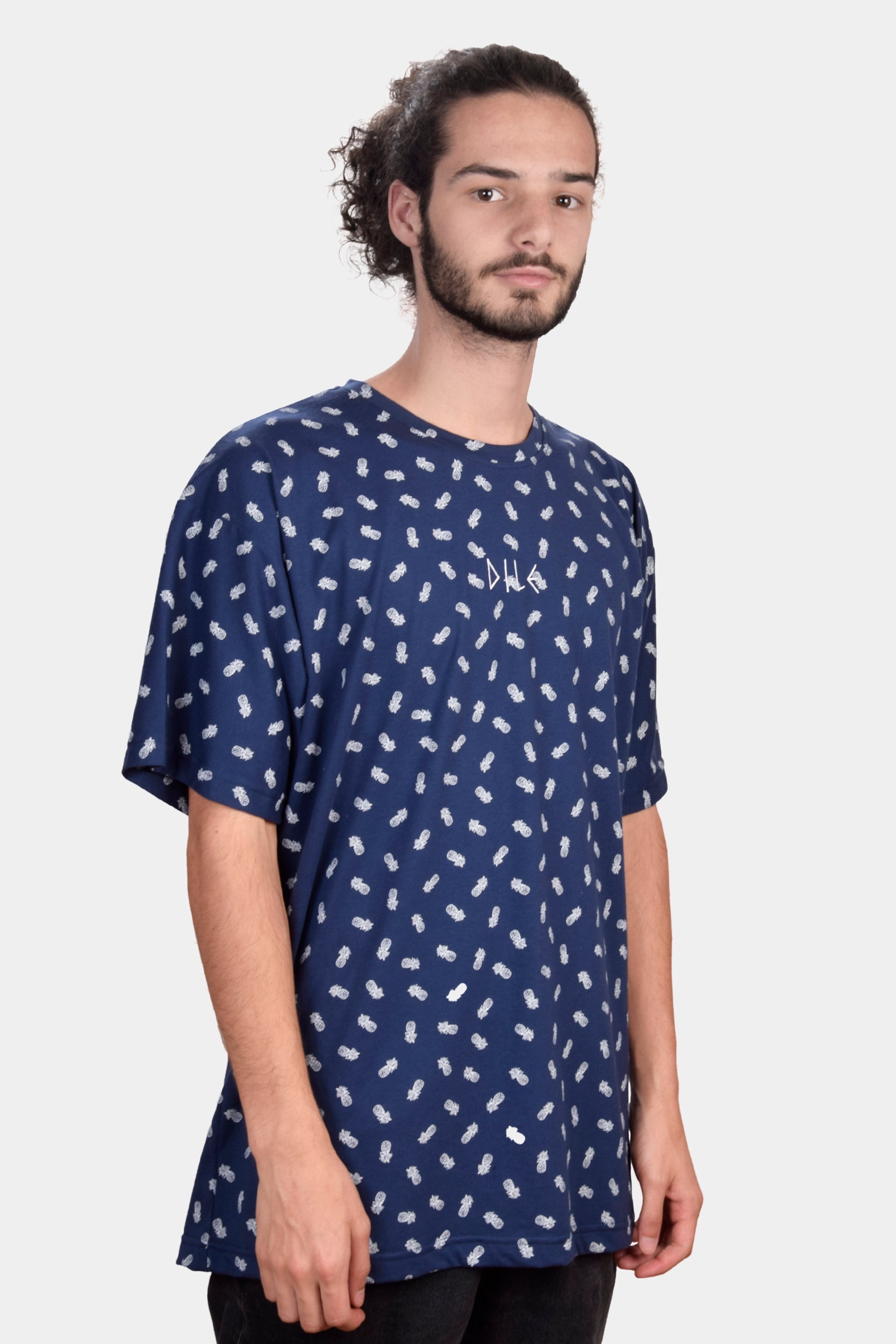 T-shirt oversize ananás estampado - dile